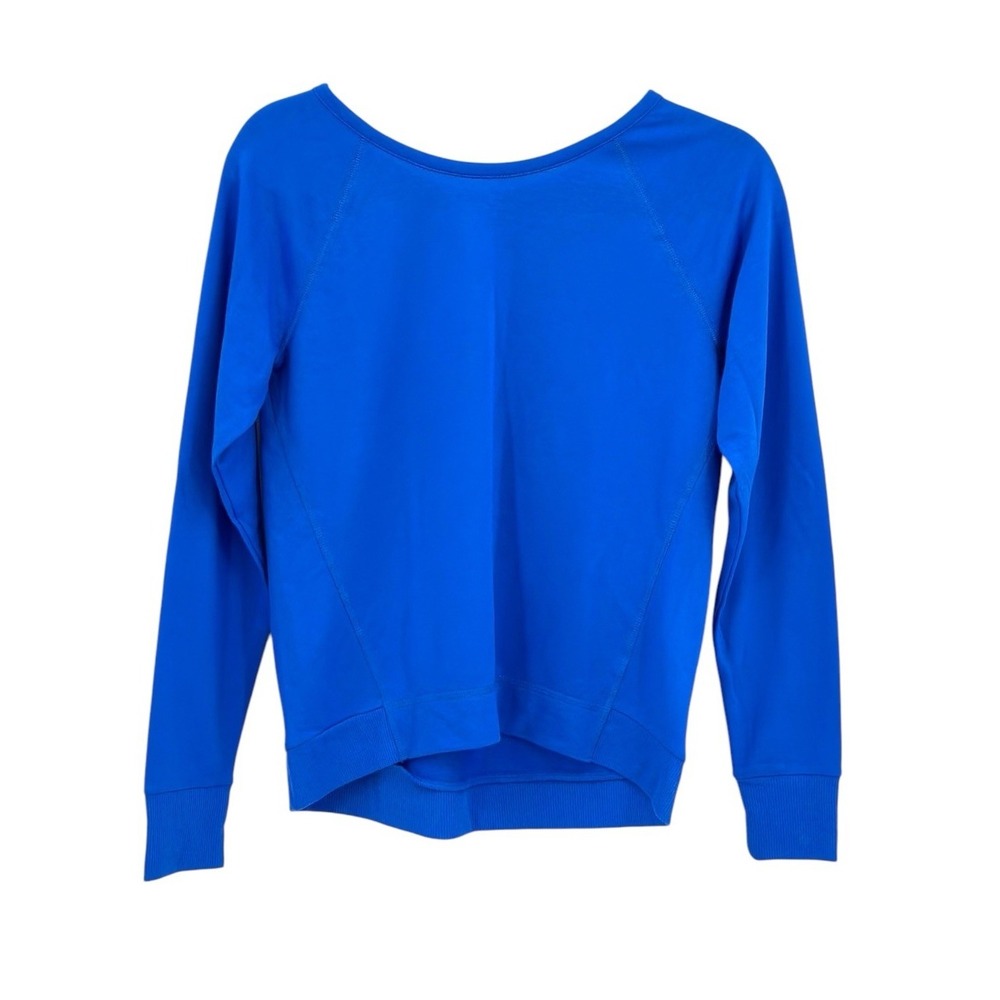 Athletic Works Girls Fleece Sweatshirt Size XL 14-16 Pullover Blue Lightweight